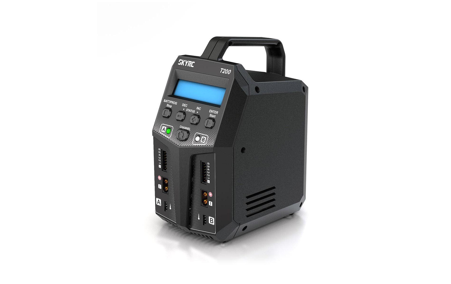 911833 - Mediatech SkyRC T200 AC/DC LiPo 1-6s 12A 200W AC/DC Ladegerät kaufen Schweiz | Mediatech.ch