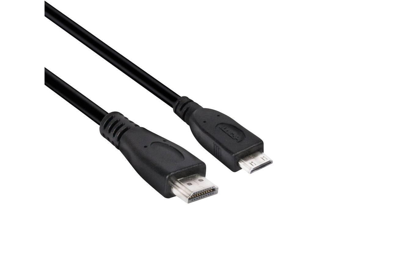 912977 - Mediatech Club 3D, Mini HDMI auf HDMI 2.0 Kabel 1.0 Meter, m/m