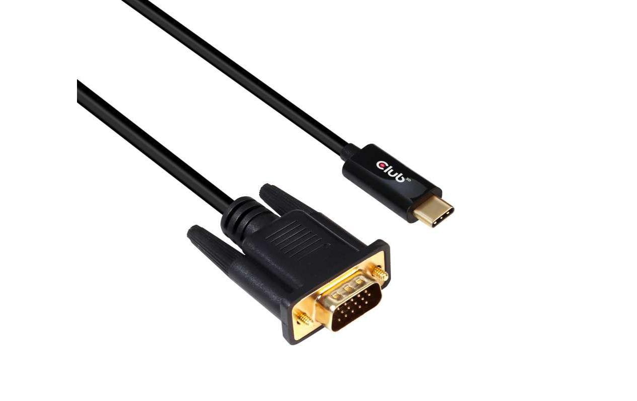 912988 - Mediatech Club 3D, USB Typ-C auf VGA Kabel 5.0 Meter