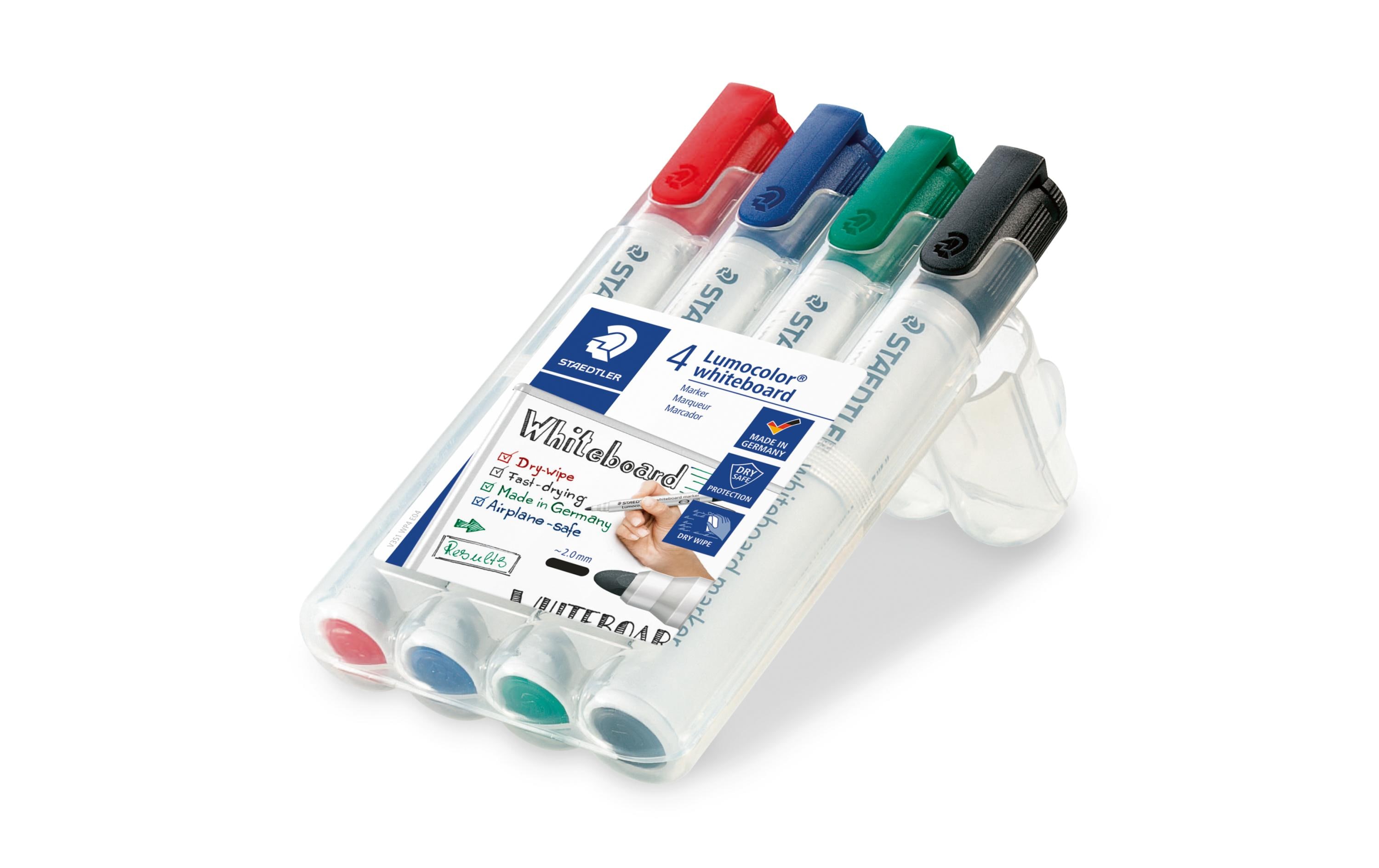 914823 - Mediatech STAEDTLER 351 Whiteboardmarker 4er Et Strichstärke:ca.2-5mm,Schreibfarbe:r/b/g/s