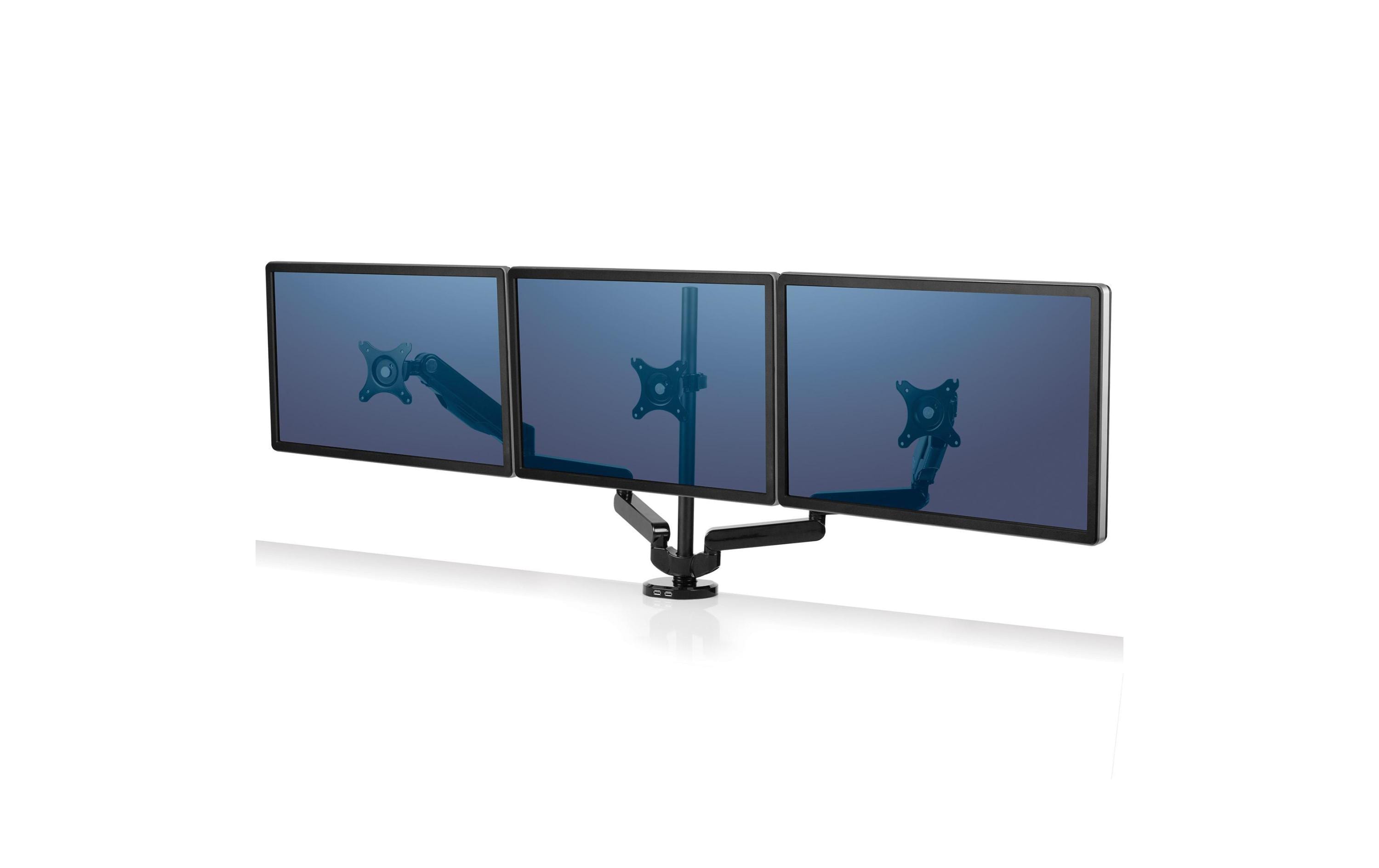 Fellowes Monitorarm Professional Series Für 3 Monitore bis 9kg und 27