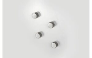 917942_2 - Mediatech Legamaster Haftmagnete für Glasboard 6 Stk. Silber