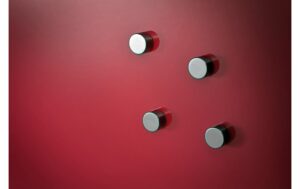 917942_4 - Mediatech Legamaster Haftmagnete für Glasboard 6 Stk. Silber