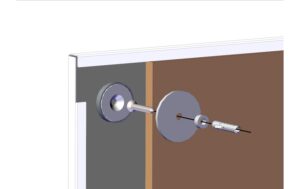 Legamaster Whiteboard Board-Up 75x50 Lackierte Oberfläche, ohne Rahmen