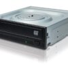LG HLDS DVDRW 24x SATA retail schwarz 24xDVD±R, 8xDVD+RW, 6xDVD-RW, GH24NSD6