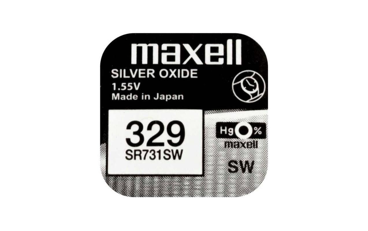 920124 - Mediatech Maxell Knopfzelle SR731SW, 10er Pack vergl. V329