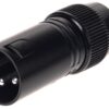 Bemero BT1003BK-M DMX-Terminator 3-Pol XLRm DMX 110 Ohm Abschlusswiderstand