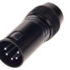 Bemero BT1005BK-M DMX-Terminator 5-Pol XLRm DMX 110 Ohm Abschlusswiderstand