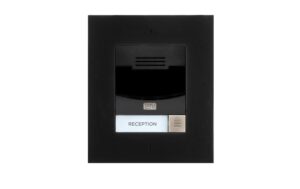 2N IP Solo 1 Ruf + HD Kam - UP Schwarz Türsprechstelle, integrierter Kontakt, IP54