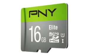 933210_1 - Mediatech PNY microSDHC Card Elite UHS-I 16GB inkl. SD-Adapter, Lesen: 100MB/s