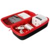 SKROSS Power Case 197x97mm Schwarz, Rot, Hardcase