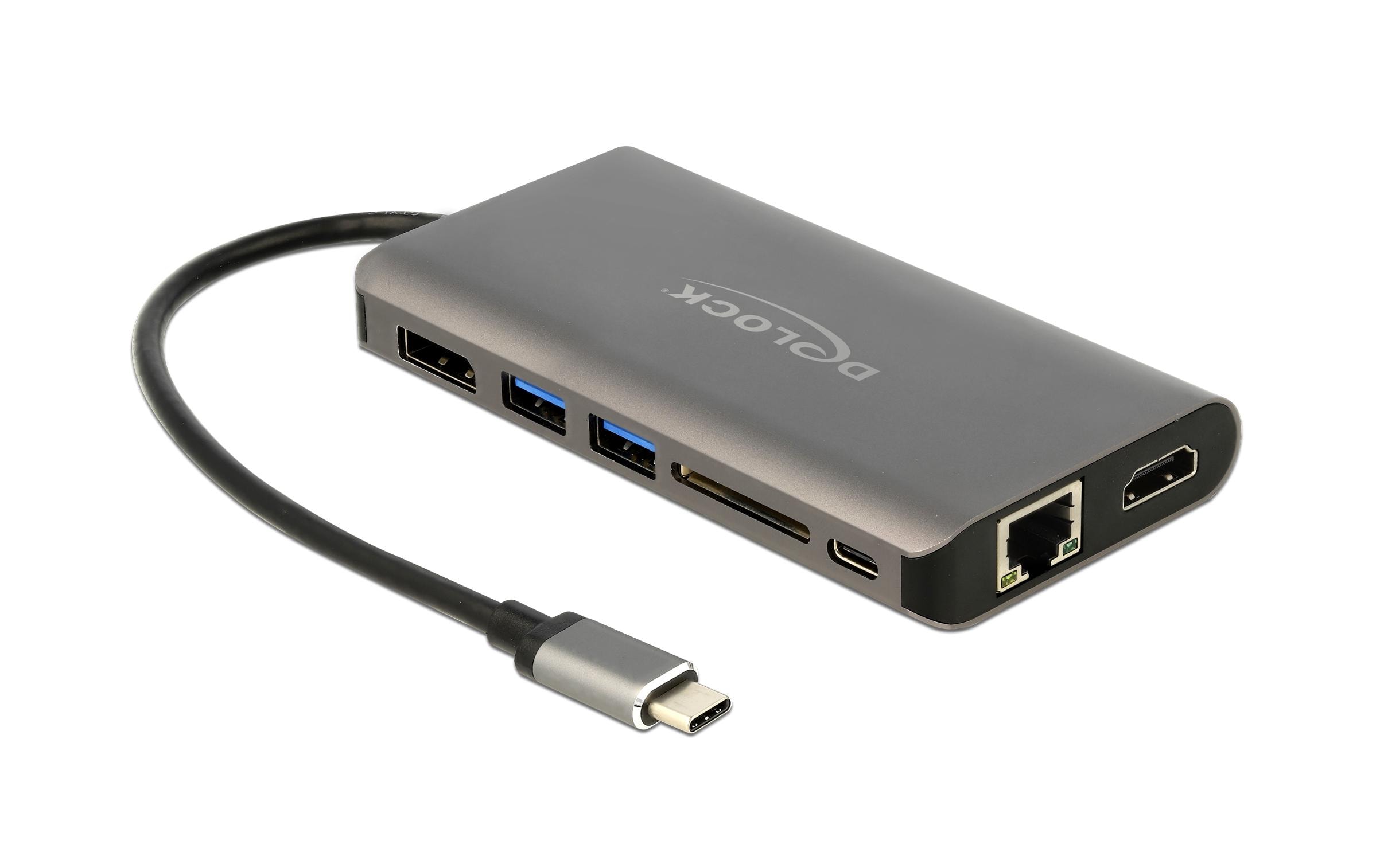 952055 - Mediatech Delock 87683 Dockingstation USB-C HMDI,DP,USB,SD,LAN, PD