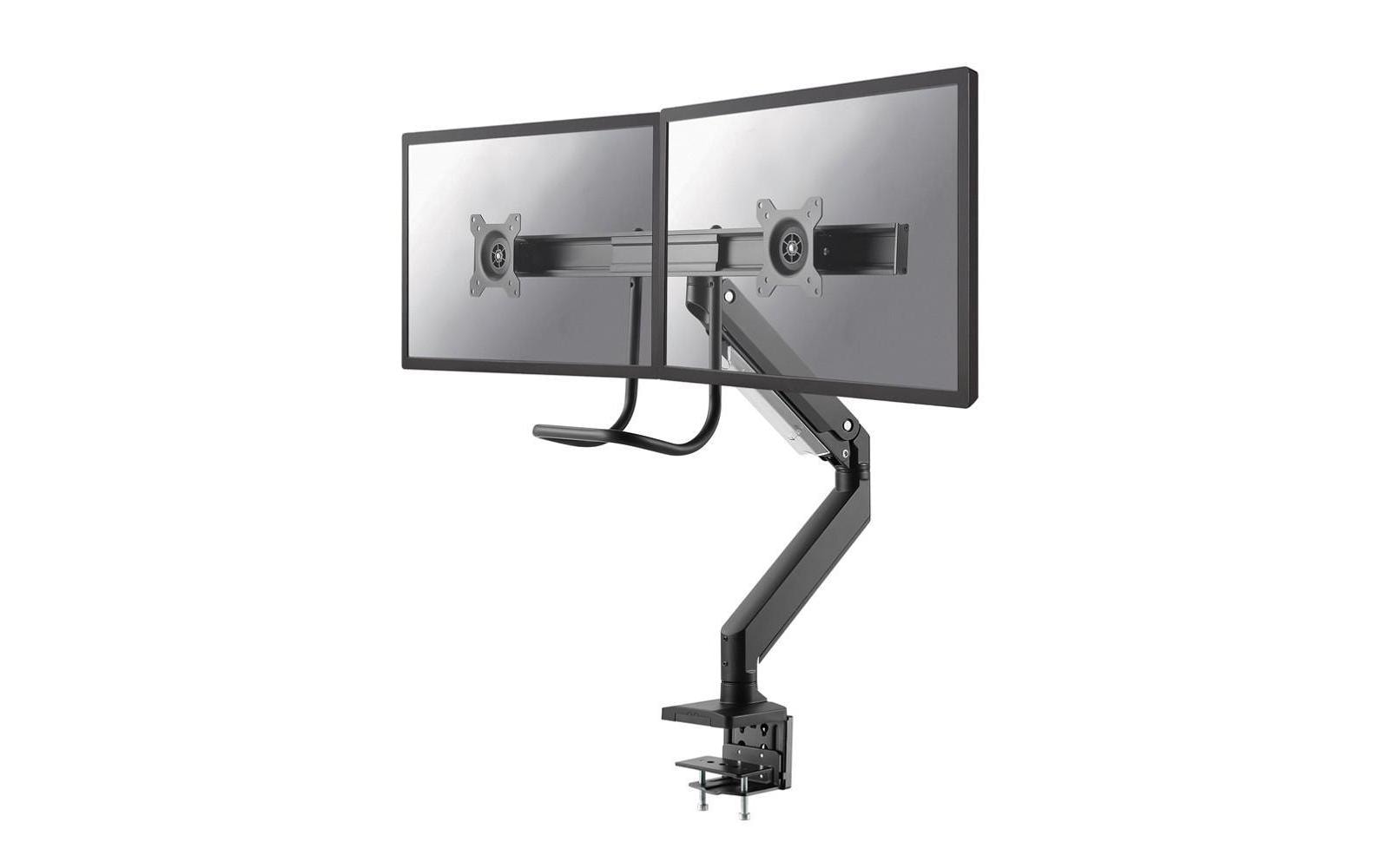 956489 - Mediatech Neomounts NM-D775DXBLACK Flatscreen Desk Mount (clamp)