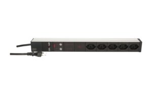 PDU 19 5xT13 sw 1HE, ÜSS/NF