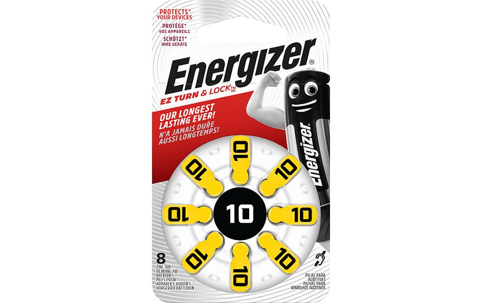 ENERGIZER Hörgerätebatterie 10 8 STK