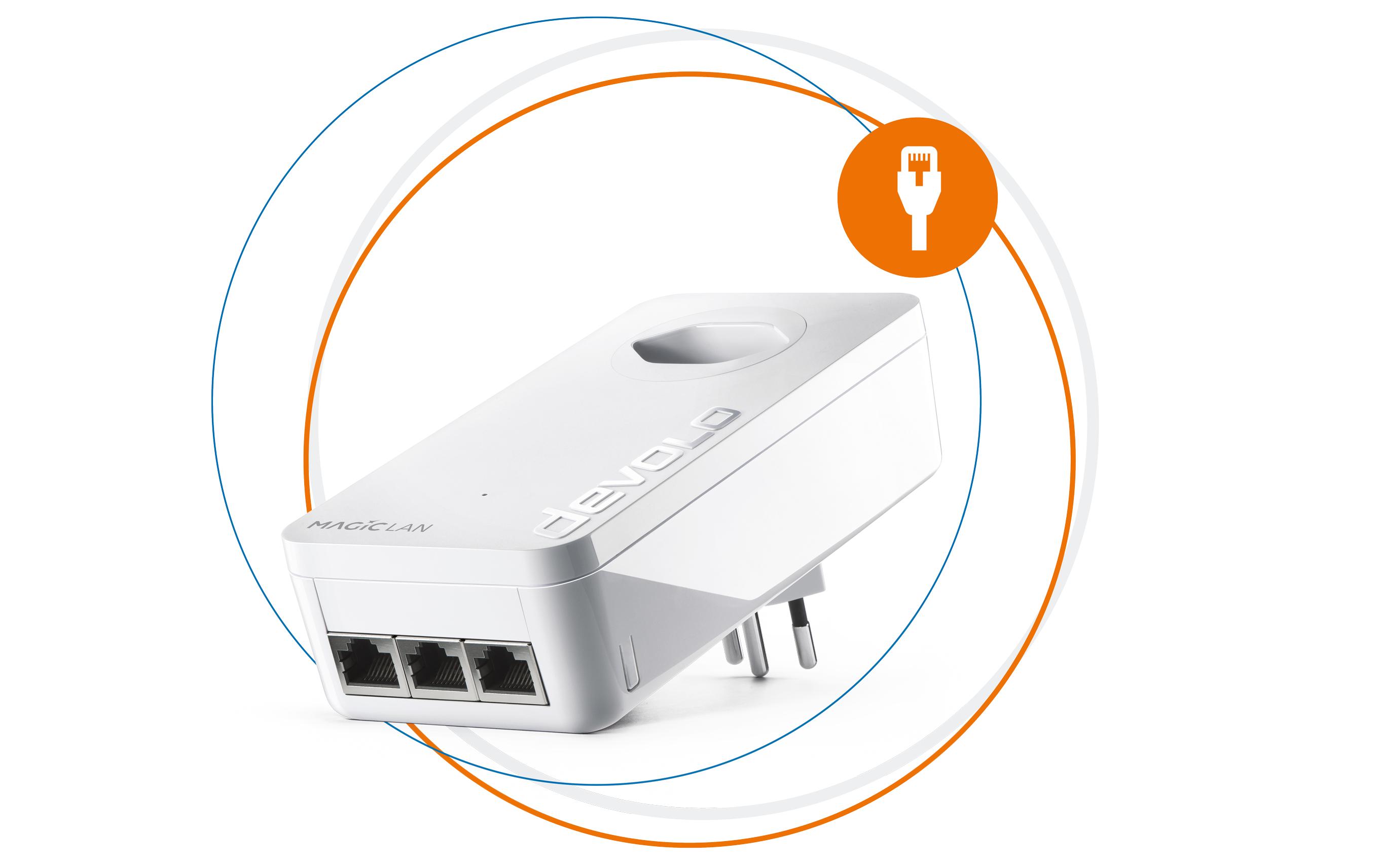 962122_1 - Mediatech Devolo MAGIC 2 LAN triple Erweiterung
