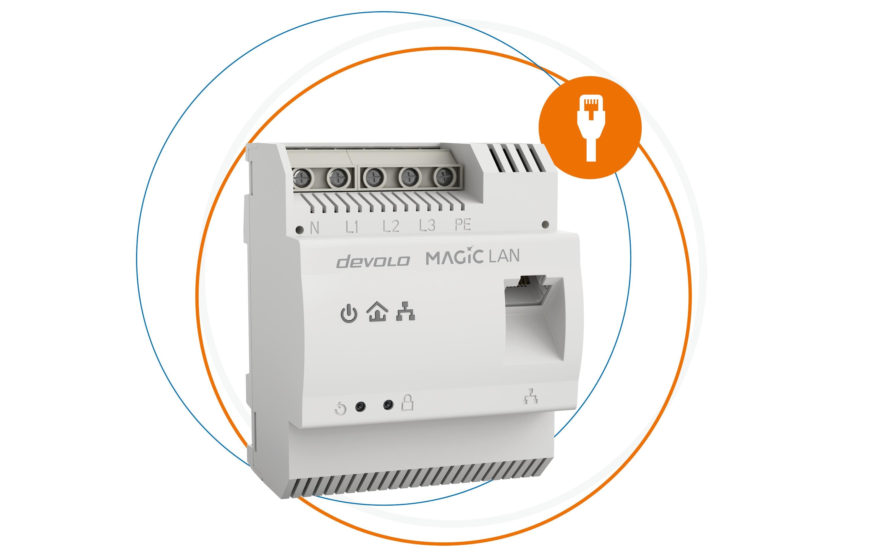 962126_1 - Mediatech Devolo MAGIC 2 LAN DINrail
