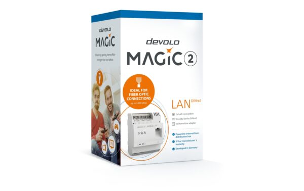 962126_3 - Mediatech Devolo MAGIC 2 LAN DINrail