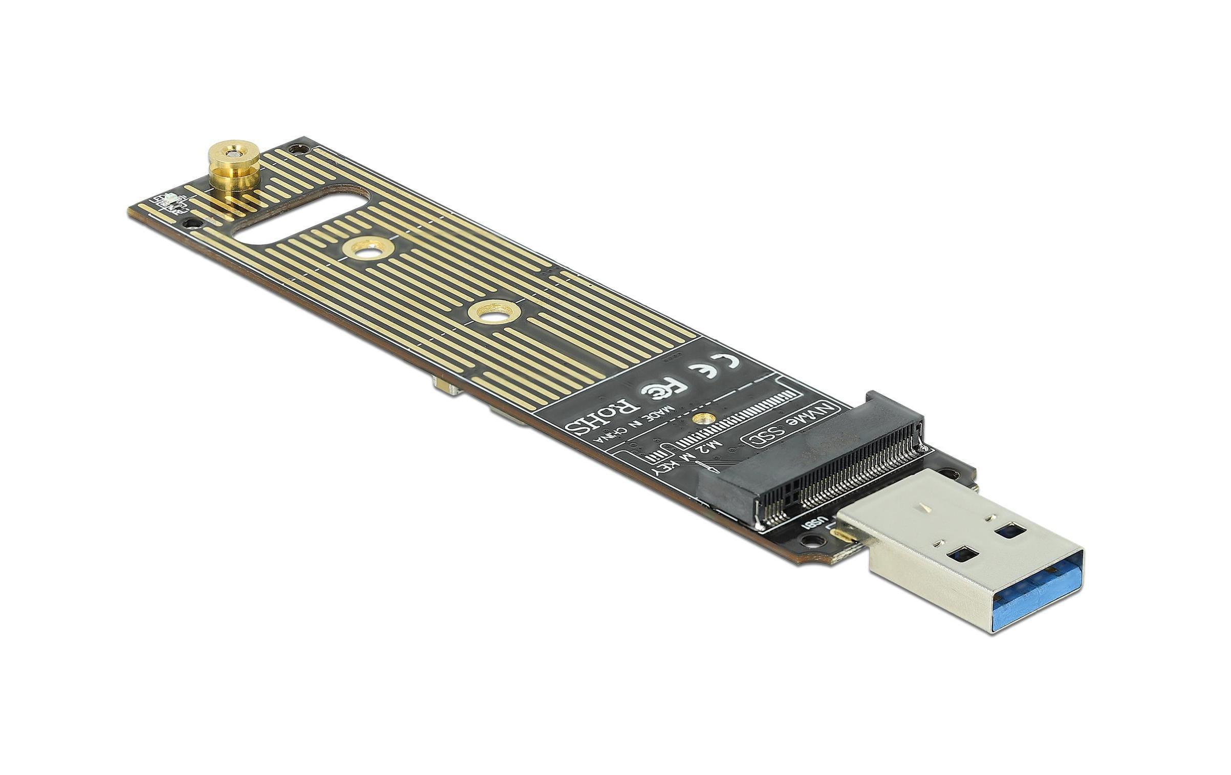 970422 - Mediatech Delock M.2 NVMe PCIe SSD, mit USB 3.1 Konverter mit USB 3.1 Gen.2 kaufen Schweiz | Mediatech.ch