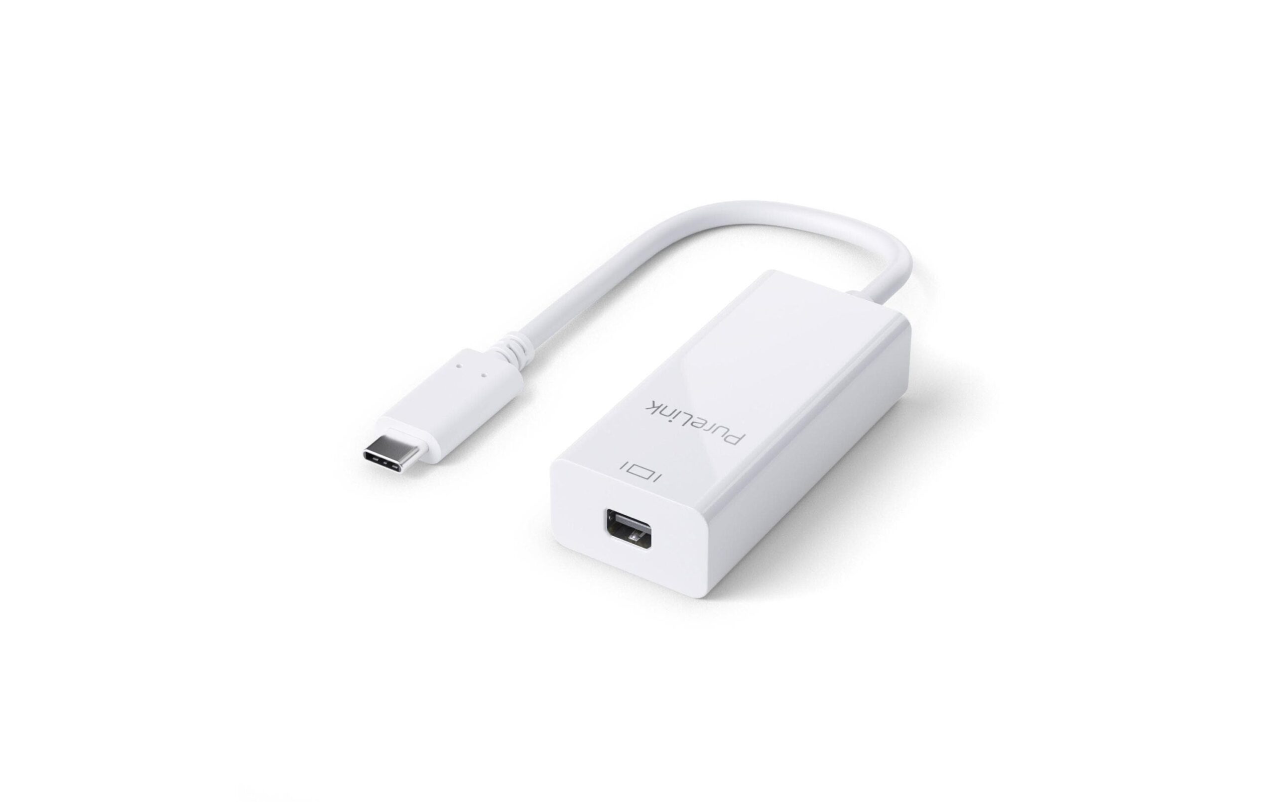 973561 - Mediatech PureLink Premium Adapter USB Typ-C-Mini DP 4K bis 60Hz, Mini Displayport, 10cm, Weiss kaufen Schweiz | Mediatech.ch