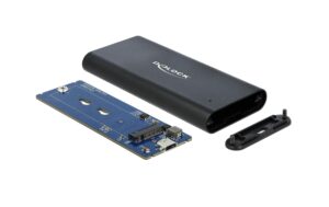 Delock M.2 NVME SSD Gehäuse zu USB3.1 Typ-C Betrieb von M.2 NVME SSDs an USB 3.1 Gen 2