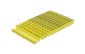 Delock Kabelmarker-Clips A-Z, 260-teilig 10x 26 Kabelmaker-Clips A-Z, gelb