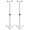 Bemero SMS-9040WH Studiomonitorstativ Paar Für Nahfeldmonitore, Höhe: 690-1300mm, Paar