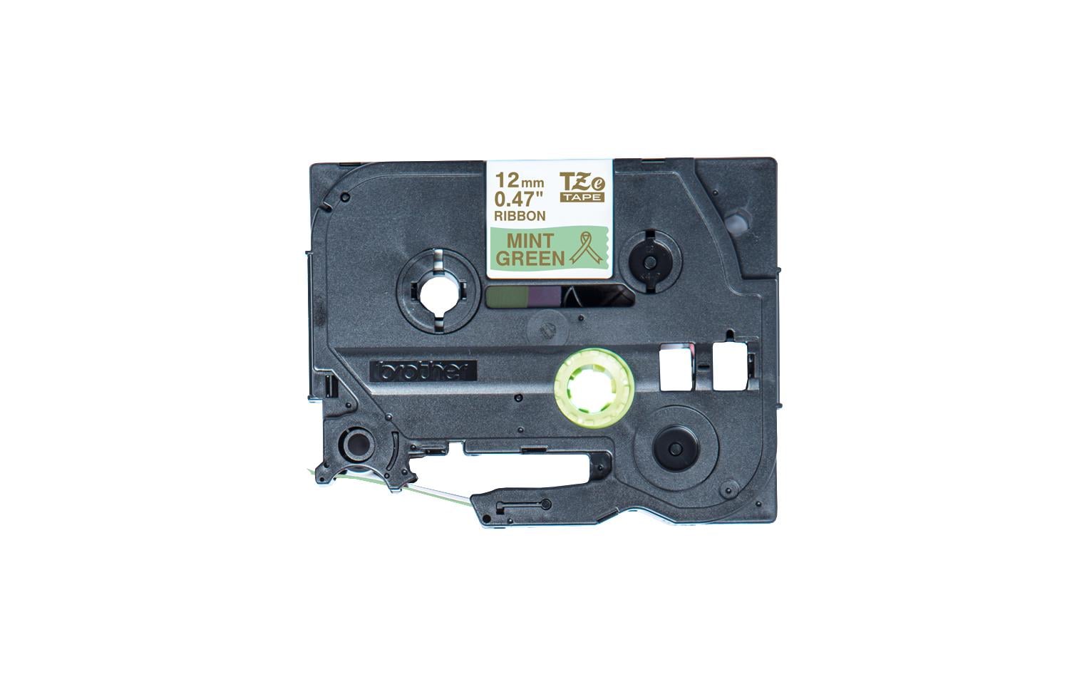 978747 - Mediatech Brother P-touch Schriftband TZE-RM34 Stoffband, gold auf grün, 12mm, 4m kaufen Schweiz | Mediatech.ch