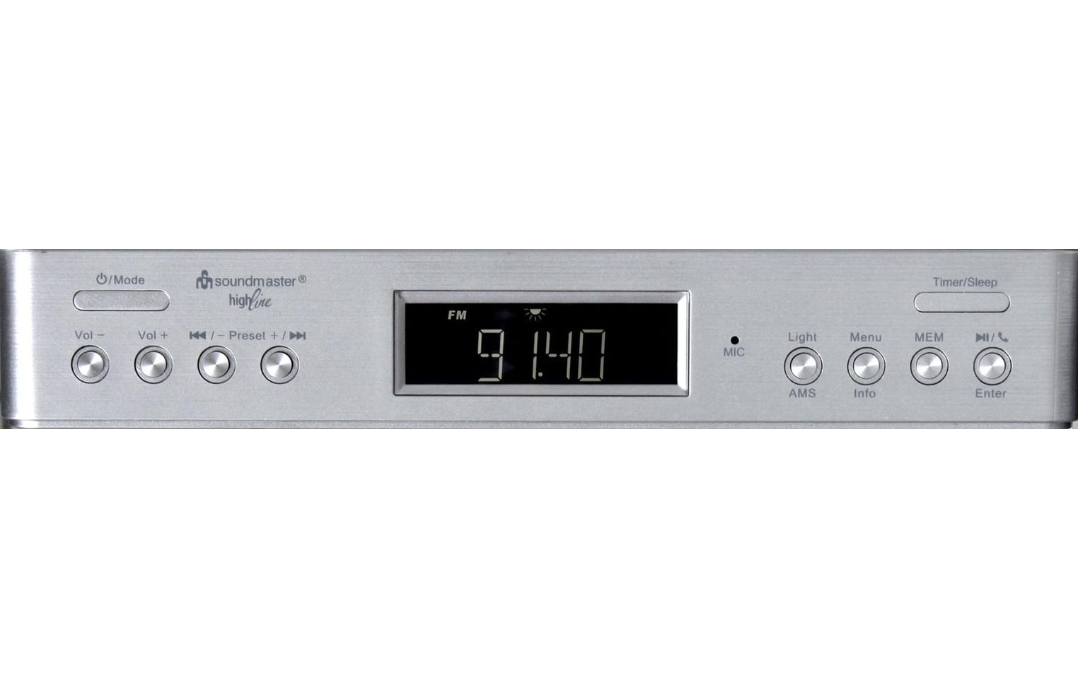 981119 - Mediatech Soundmaster UR2045SI DAB+ Küchenradio kaufen Schweiz | Mediatech.ch