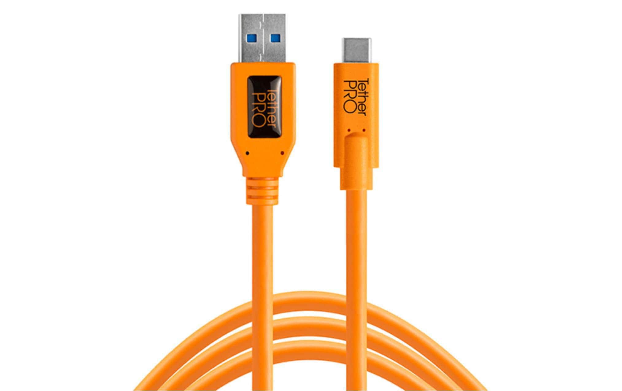 987703 - Mediatech Tether Tools TetherPro USB 3.0 / USB-C 4.6m/15 orange kaufen Schweiz | Mediatech.ch