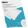 Ibico, Laminierfolie Premium A4 75 µm, glän 75 mic, 100 Stück, glänzend