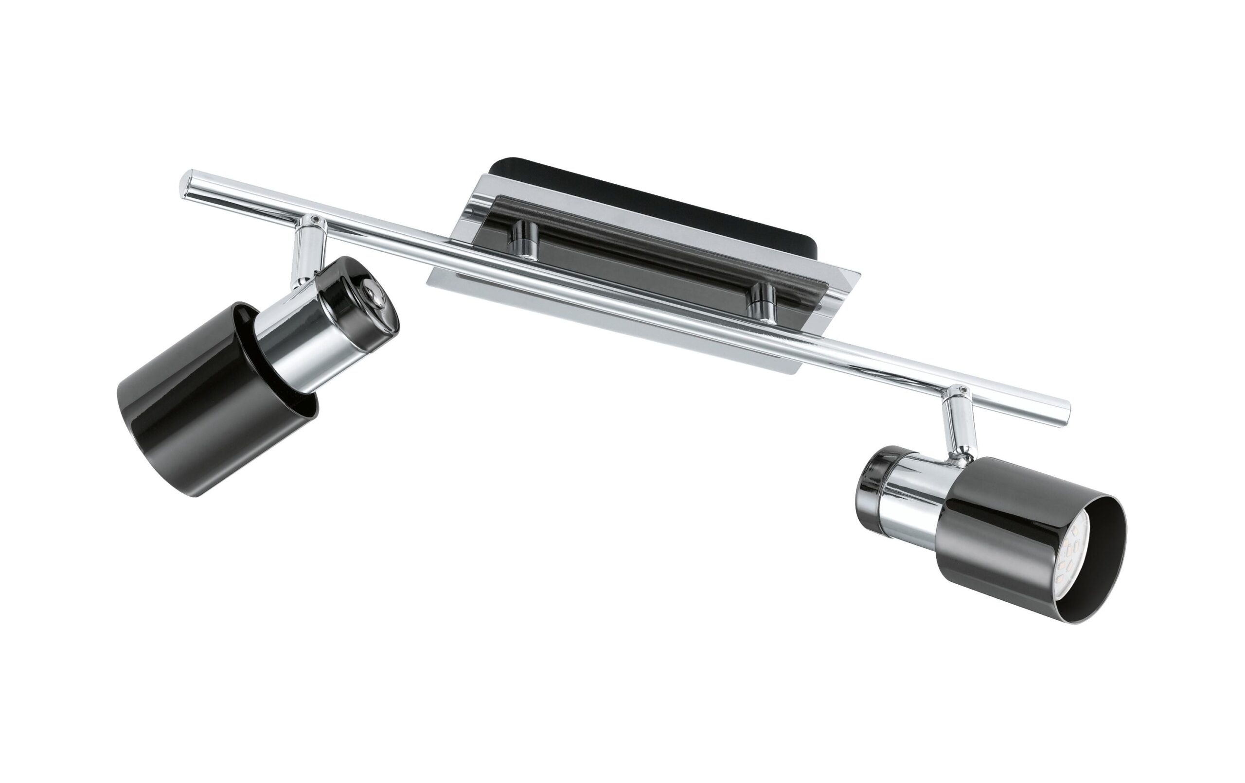 993245 - Mediatech EGLO DAVIDA 1 2 Spot schwarz, silber EGLO / inkl. 2x GU10 5W kaufen Schweiz | Mediatech.ch