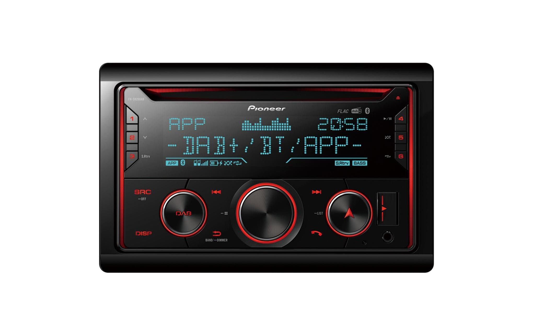 995252 - Mediatech Pioneer 2-Din Einbauradio mit DAB+ / CD Laufwerk Smart Sync iPhone + Android kaufen | Mediatech.ch
