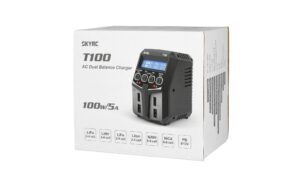 999188_2 - Mediatech SkyRC T100 AC LiPo 1-4s 5A 2x50W AC Dual Ladegerät