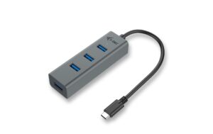 999899 - Mediatech i-tec Itec USB-C Metal Hub 4Port w/o Power Adapter kaufen | Mediatech.ch